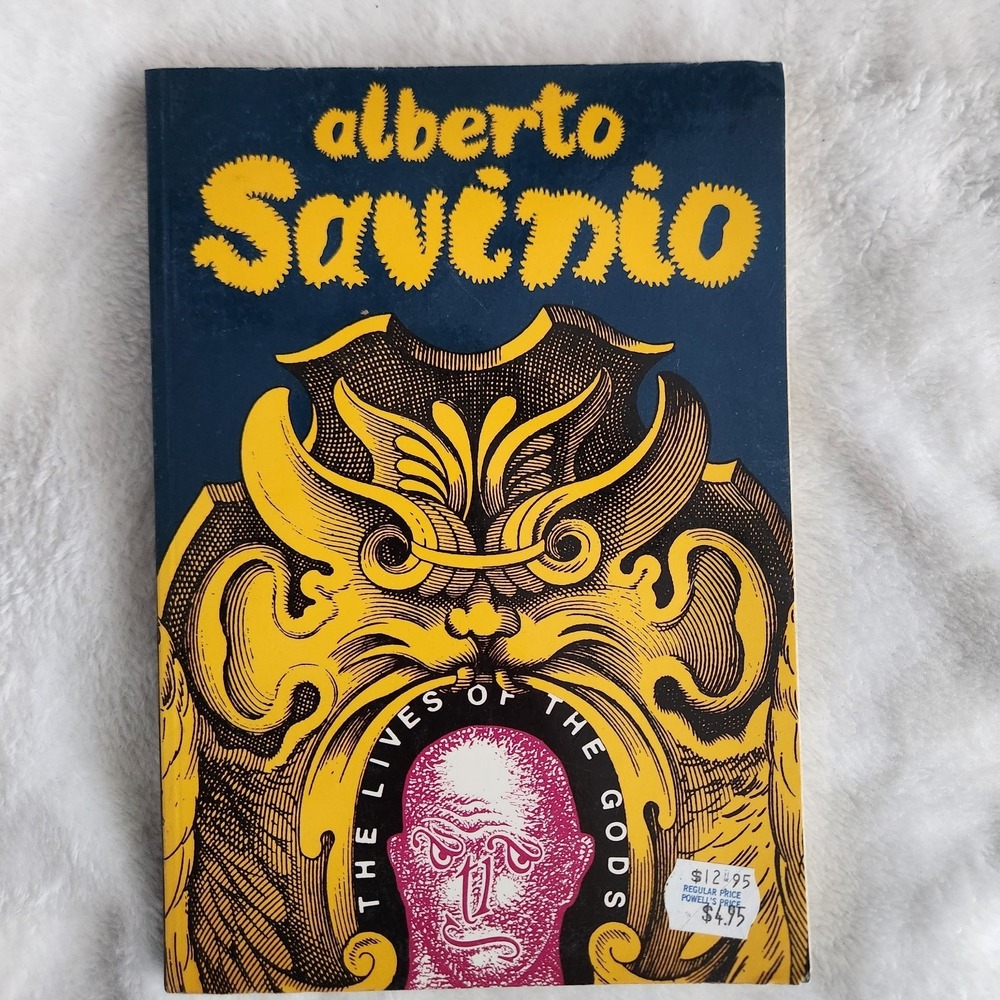 Lives of the Gods Alberto Savinio 1991 Atlas Press Surrealism Mythology Fiction